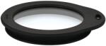 RÖSLE Capac de sticla ROSLE cu margine de silicon, 12 cm, transparent si negru (67852354)