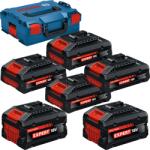 Bosch EXPERT EXBA18V-40 + EXBA18V-80 Set 4 acumulatori EXPERT Li-Ion, 18V, 4.0Ah + Set 2 acumulatori EXPERT Li-Ion, 18V, 8.0Ah + Valiza L-BOXX (1600A0373G)