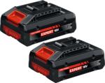 Bosch Set acumulatori 18V, EXPERT 2x acumulatori EXPERT, 18V, 4Ah (1600A03738)