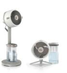 Shark Ventilator portabil Shark FlexBreeze Pro Mist, 20 m, cu functie de pulverizare, culoare Dove (73233903) Ventilator