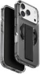 Uniq Хибриден удароустойчив кейс с MagSafe и ластик против изпускане за iPhone 17 Pro - Uniq Heldro Air MagClick Hybrid Case (черен-прозрачен) (UNIQ-IP6.3P(2025)-HELAMVSMK)