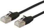Equip Patch Cord Equip Slim, F/FTP, Cat. 6A, 1.5 m, Black (606175)