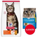 Hill's Science Plan Feline Adult Chicken 10 kg felnőtt macskák számára + macskaalom 6 kg AJÁNDÉK