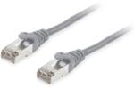 Equip Patch Cord Equip, S/FTP, Cat. 6A, 0.15 m, Grey (606700)
