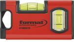 FORMAT mágneses vízmérték Mini 10cm 2 libellával (47460010)