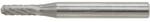 FORMAT keményfém turbómaró 4x13mm WRC (hengeres kerekorrú forma), C fogazás (25200005)