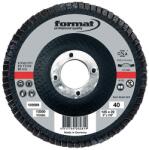 FORMAT lamellás csiszolótányér, ívelt 125mm P60 rend. egység 10db Ár=Ft/1db (82740060)