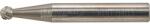 FORMAT keményfém turbómaró 4x3.6mm KUD (gömb forma) C fogazás (25300005)