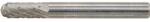 FORMAT keményfém turbómaró 6x16mm WRC (hengeres kerekorrú forma), C fogazás (25200010)
