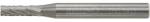 FORMAT keményfém turbómaró 4x13mm ZYA-S (hengeres forma homlokvágattal), C fogazás (25100005)
