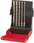 FORMAT SDS-plus kőzet- és betonfúrószár készlet 5-12x160mm 5 részes, négyélű (12720005)