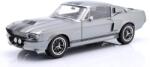 KK Scale Model colecționar KK Scale Retro: Automobile - Ford Mustang Shelby GT500 Eleanor Coupe (Gri metalizat/Negru) (1967) (KKDC120171)