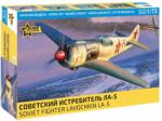 Zvezda Model asamblabil Zvezda Militari: Avioane - Vânător sovietic Lavochkin La-5 (ZVE7334)