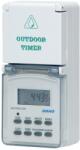 ORNO Programator temporizator extern, Orno, IP44, 3600W, 16A, Alb