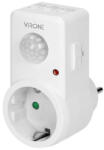 VIRONE Priza cu senzor de miscare max 1200W 230VAC IP20 (MS-1(GS))