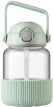 Buydeem Sticla cu pai portabila BUYDEEM DG78-CG, 800 ml Verde (DG78-CG)