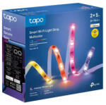 TP-Link Tapo L930-10 Smart light strip kit, 16 milioane culori 300 LED- uri RGB +300 LED-uri albe, 2 x 5m, dimensiuni: 5000 Ă 10 Ă 30 mm fiecare, Wi-Fi Protocol: IEEE 802.11b/g/n, Frecventa: 2.4 GHz, 2000 l