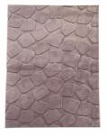 Heinner Covor, model in relief, stone, 160x230 brw (HR-STNRUG160-BRW) - cmcshop Covor