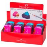 Faber-Castell Hegyező dupla tartályos SLEEVE Faber-Castell trendi rózsaszín/narancs, türkiz/világoszöld, kék/világoskék színben (FC182704) (FC182704)