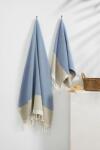 L'essential Maison L' essential Maison Fouta Set (2 Pieces) Blue Agora - Blue