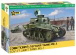 Zvezda Model asamblabil Zvezda Militar: Tancuri - Tanc ușor sovietic MS-1 (ZVE3716)