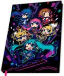 Abysse Corp Carnet de notițe ABYstyle Animation: Hatsune Miku - Hatsune Miku, format A5 (ABYNOT068)