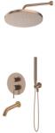 Oltens Set baterie cadă-duș Oltens Molle 34113610, cap de duș Oltens Alvo 37011610, 39100610, 39402610, 39304610, 37102610, 37200610 (36653610)