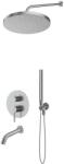 Oltens Set baterie cadă-duș Oltens Molle 34113910, cap de duș Oltens Alvo 37011910, 39100910, 39402910, 39304910, 37102910, 37200910 (36653910)