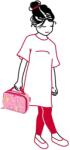 Reisenthel Thermocase Kids Abc friends pink