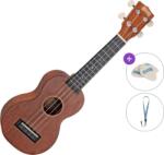 Mahalo MJ1 Basic SET Transparent Brown Szoprán ukulele
