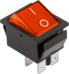  Inne Comutator basculant 230V 4 pini roșu PRK0006B (PRK0006B)