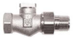 HERZ Radiátor Torló Szelep 1/2" Egyenes Rl-1 (1372341)