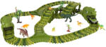  IKONKA Circuit auto dinozauri 240 de piese (IK-KX4399)