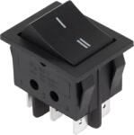  Inne Întrerupător basculant 250V SW-IRS-2 6 pini negru (L-PRK0096)