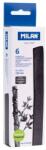 MILAN Carbon natural MILAN 15 x 4 mm, 6 buc