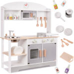  IKONKA Bucătărie din lemn pentru copii MDF MODERN CLASSIC+ accesorii (IK-KX6287) Bucatarie copii