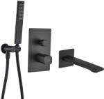 Laveo Tores zuhany készlet beépített fekete BVT_711P (BVT711P)