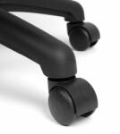  Ergonomikus, állítható gaming szék, rögzített karfákkal, fekete-piros, forgatható, 110 kg teherbírás