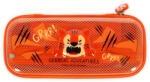LEGAMI Wonderwow Tiger tolltartó - 2 rekeszes, belső tolltartóval és hálós zsebbel, cipzáras, 23x11x5 cm