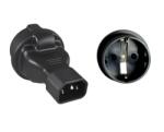  Adaptor IEC C14 la Schuko mama 230V, max. 10A, kpsr-05 (KPSR-05)