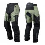 W-TEC Pantaloni de motocicletă W-TEC Karmal Kaki cu Negru (29117)
