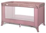 Lorelli Pătuț pentru copii Carina cu 1 nivel, model Pink Stars 10080662606
