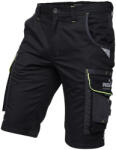 PUMA Workwear Precision X munkavédelmi rövidnadrág Fekete-Neon 62 (PUM-30-1512NEON-62) - hardtools