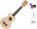 Kala KA-15-S-S-W/UBS-R Standard SET Natural Satin Ukulele soprano (KA KA 15 S S W/UBS R-S-SET)