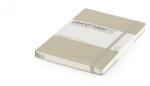 ORINK Leuchtturm notesz, A5, pontozott, medium, homok (L354594)