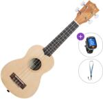Kala KA-15-S-S-W/UBS-R Basic SET Natural Satin Ukulele soprano (KA KA 15 S S W/UBS R-BASIC-SET)