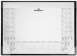 Durable Könyökalátét, 600x430 mm, PP, éves naptárral, DURABLE, fekete (DB729801) - iroda24