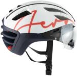 CASCO SPEEDAIRO fehér/kék/piros L (59-62cm) sisak (04.2568.L)