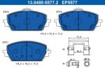 ATE Set placute frana ATE 13.0480-5577.2 (13.0480-5577.2)