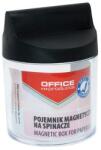 Office Products Gemkapocstartó, mágneses, kerek, OFFICE PRODUCTS, átlátszó-fekete (18184411-99) - fodicoaruhaz